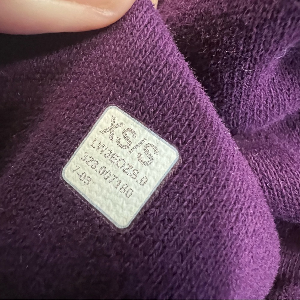 Lululemon scuba oversized full-zip hoodie purple - Picture 10 of 11